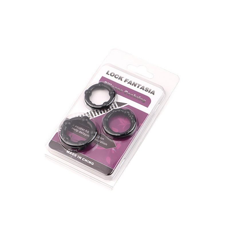 Male Delay Ring TPE Physical Training Penis Glans Correction Adult Toy