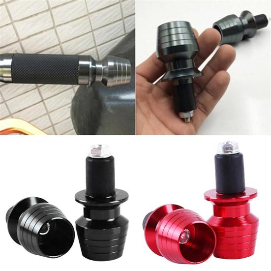 2шт алюминиевый сплав мотоцикл руль заглушки ручки колпачки пробки