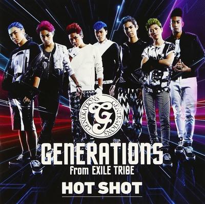 CD GENERATIONS FROM EXILE TRIBE - HOT SHOT (CD+DVD) RZCD59454B Япония ОбиЯпонская Поп/Рок Б/У
