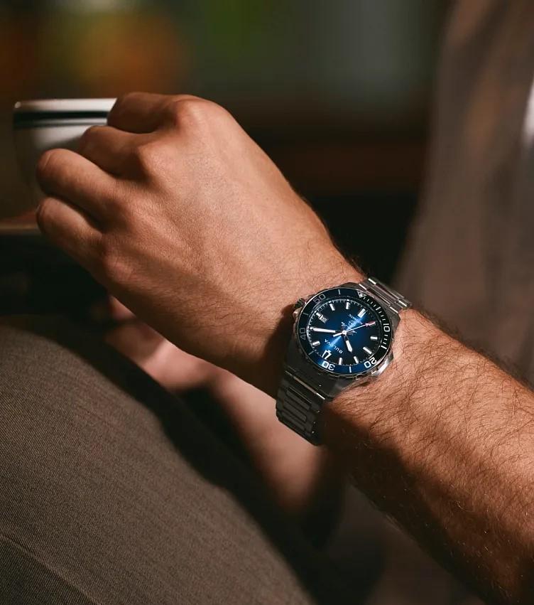 BULOVA Мужские автоматические часы серии Marine Star 41 мм 98B466
