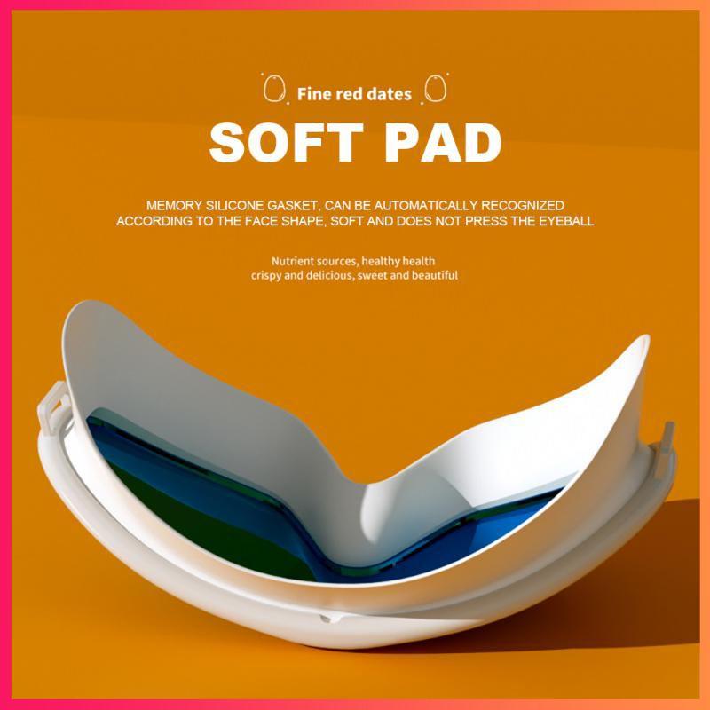 Летние очки для плавания для взрослых мужчин и женщин, противотуманные очки HD с большой оправой, защита от ультрафиолета, очки для дайвинга и водных видов спорта