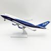1/250 Scale 747 30cm Original Model B747 Prototype Airways Airplane Model Resin Diecast Aircraft Model Kit with Wheels for Plane