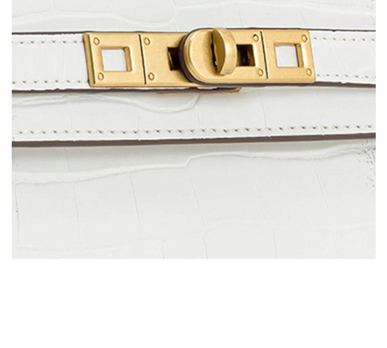 Женская сумочка Kelly JWPEI с узором под крокодила, маленькая квадратная сумка через плечо или на одно плечо