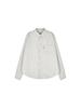 Свободная полосатая рубашка B-Flat Benetton (серый)