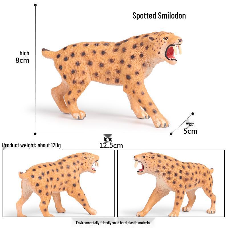 Realistic African Wildlife Lion Toy Set: Male, Female, and Mountain Lion for Children's Cognitive Learning