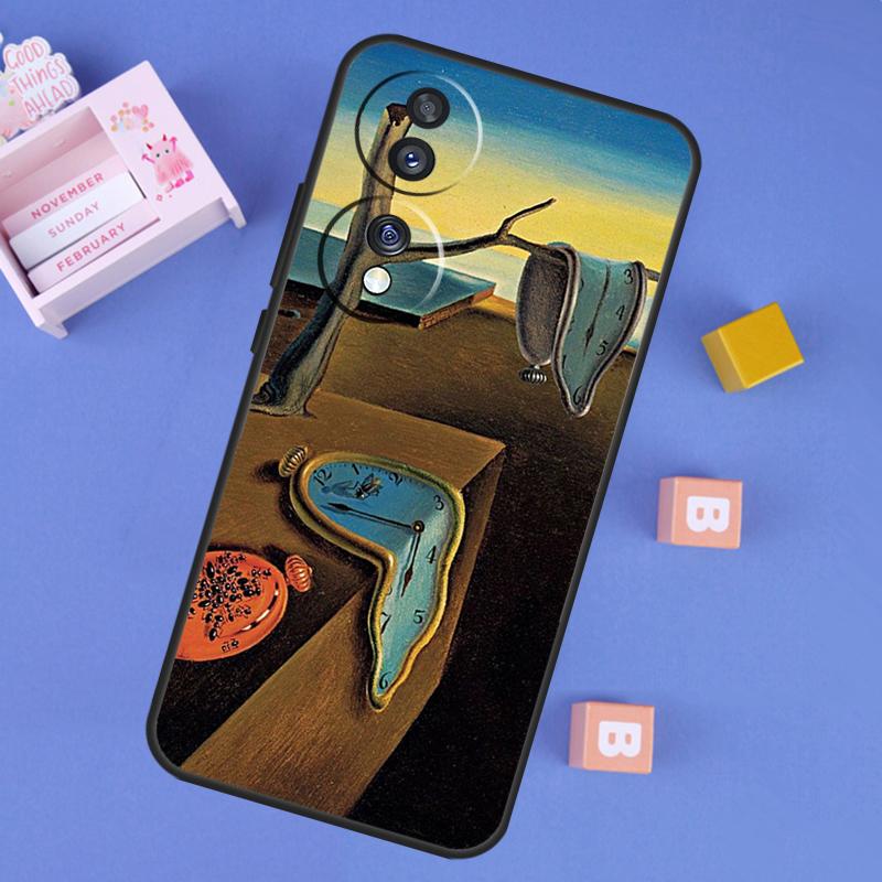 Чехол для телефона Salvador Dali для Honor 200 400 Lite 50 70 90 X9a X9b X9c X9d X8b X8c Win RT Magic 7 5 6 8 Pro