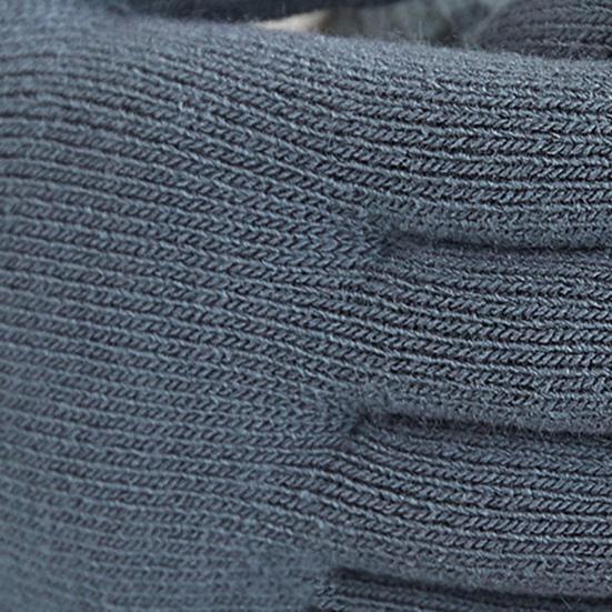 Зимние вязаные перчатки женские утолщенные теплые перчатки дышащие велосипедные перчатки с ветрозащитными эластичными манжетами для бега по делам вождения