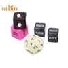 5-in-1 6-sided Acrylic English Dice - 5Pcs Set, Featuring 12 Sex Postures, Love Game Toy for Entertainment