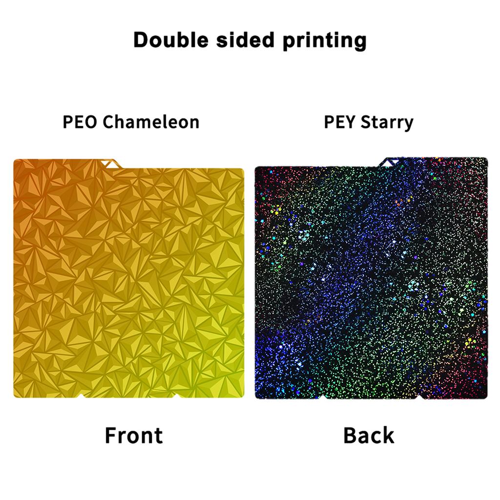 Текстурированная пластина PEI 264x276 мм для Anycubic Kobra X Пластина Kobra S1 Комбо Лист из пружинной стали для Anycubic KX Детали 3D-принтера