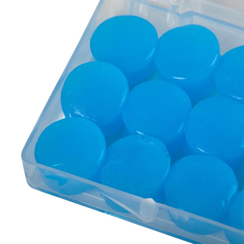12Pcs Silicone Ear Plug Reusable Silicone Wax Earplugs Swimming Moldable Earplugs Noise Reduction Cancelling Sleeping Protection