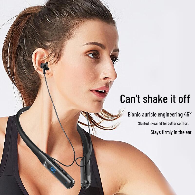 Kukezhe R08 Wireless Neckband Sports Bluetooth Earphones