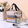 Transparent Cosmetic Bag Pvc Women Zipper Clear Makeup Bags Beauty Case Travel Make Up Organizer Storage Bath Toiletry Wash Bag