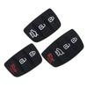 3 4 кнопки автомобильные аксессуары 1 шт. автомобильный ключ резиновая накладка кнопки автомобильный стиль чехол для ключа чехол для Hyundai Ix35 Ix45 автомобильный ключ корпус автозапчасти пульт дистанционного управления