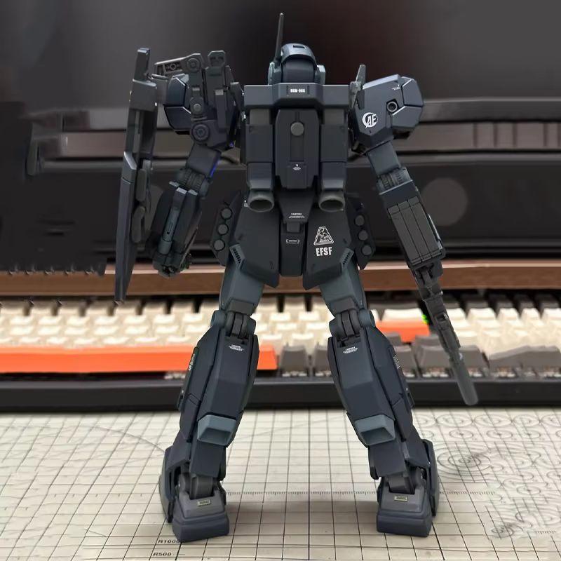 HG 1/144 Jesta J1 RGM-96X Mech Assembly Model Kit Action Figures Boy Puzzle Toy Desktop Decoration Doll Collectible Boy's Gift