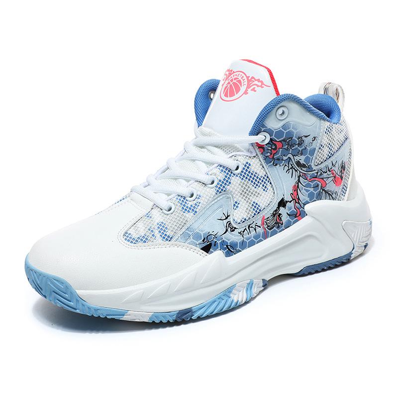 Мужские трендовые баскетбольные кроссовки на воздушной подушке с амортизацией и высококачественная спортивная обувь для бега
