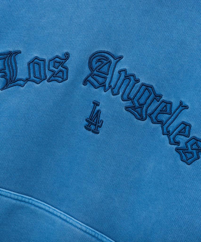 New Era Mlb La Dodgers Old English Arch Standard Hood Deep Blue