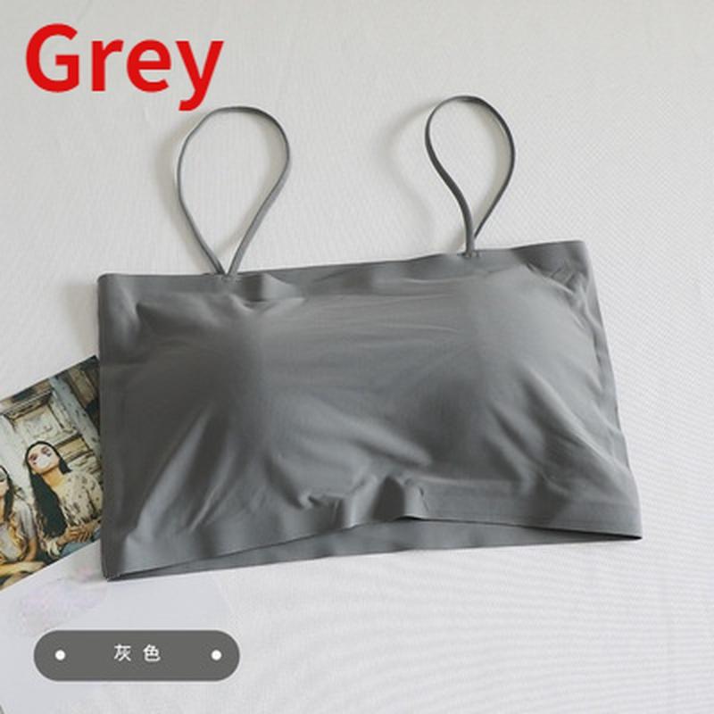 Women Sling Tube Top Sexy Bra Top Breathable Wearing Underwear Strapless Blouse Tube Top EMA