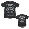 Черная футболка с коротким рукавом Black Label Society, 90-е, с 1988 года, двусторонняя