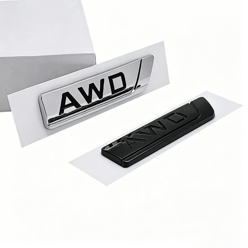 Наклейка на автомобиль AWD, подходит для Boyue New Emgrand Borui, английская наклейка на задний хвост, наклейка на кузов, модифицированная ABS наклейка на автомобиль