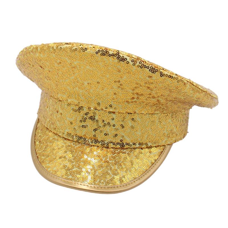 Блестки Серебристый Свадебный Большой Колпак Модель Колпака Ручная Работа Свадебная Шляпа Выступление Морской Колпак Женский