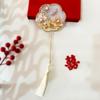 Bride Wedding Handheld Group Fan Decoration Handmade Chinese Vintage Flower Fan Photography Ornaments