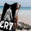 1 шт. C-Криштиану Р-Роналду CR7 Микрофибровое пляжное полотенце Впитывающее Быстросохнущее Мягкое Полотенце для йоги, плавания, курорта, альпинизма