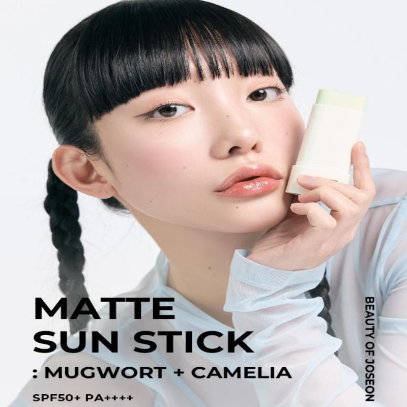 Beauty of Joseon Матирующий солнцезащитный стик с полынью + камелией 18 г/36 г