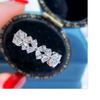Кольцо Love Row Diamond Ring Girl High Carbon Diamond Ring Полный круг, чтобы подарить своей девушке подарок