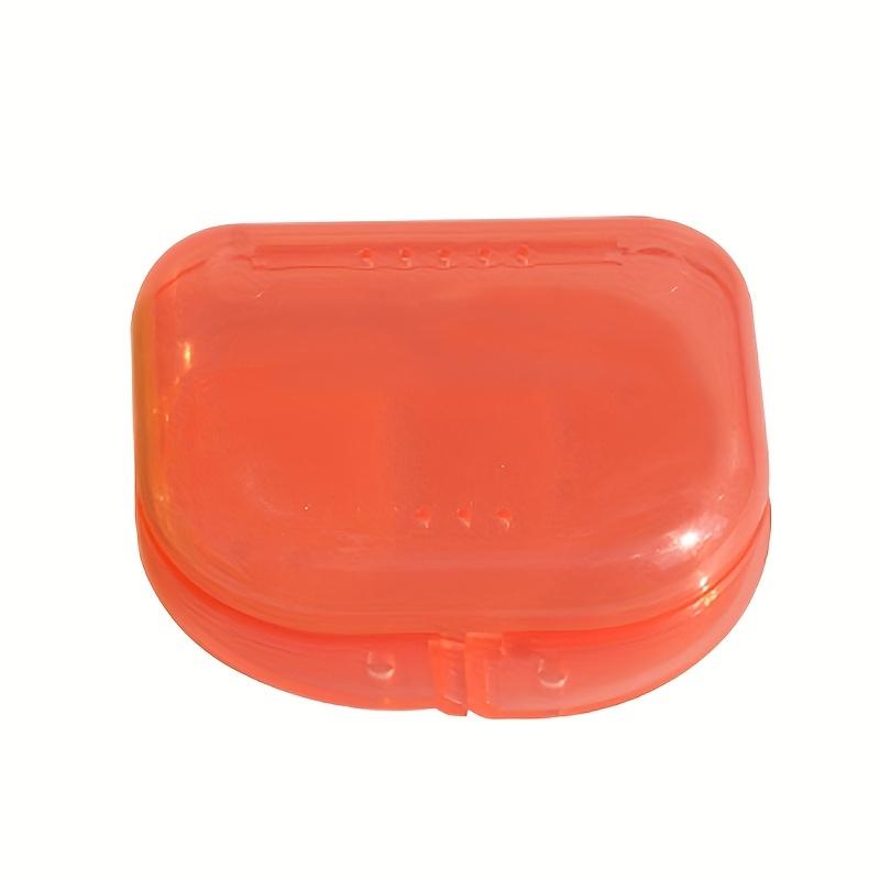 Премиальный прозрачный контейнер для зубных протезов Прочный пластик, без запаха Аксессуар для личной гигиены для путешествий и хранения