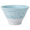 Hasami Ware 568 Capacity Microwave Dishwasher 25286 Bowl, Plate, Bowl, Aqua, Approx. 270ml, NOMO, Blue, Safe, Safe,