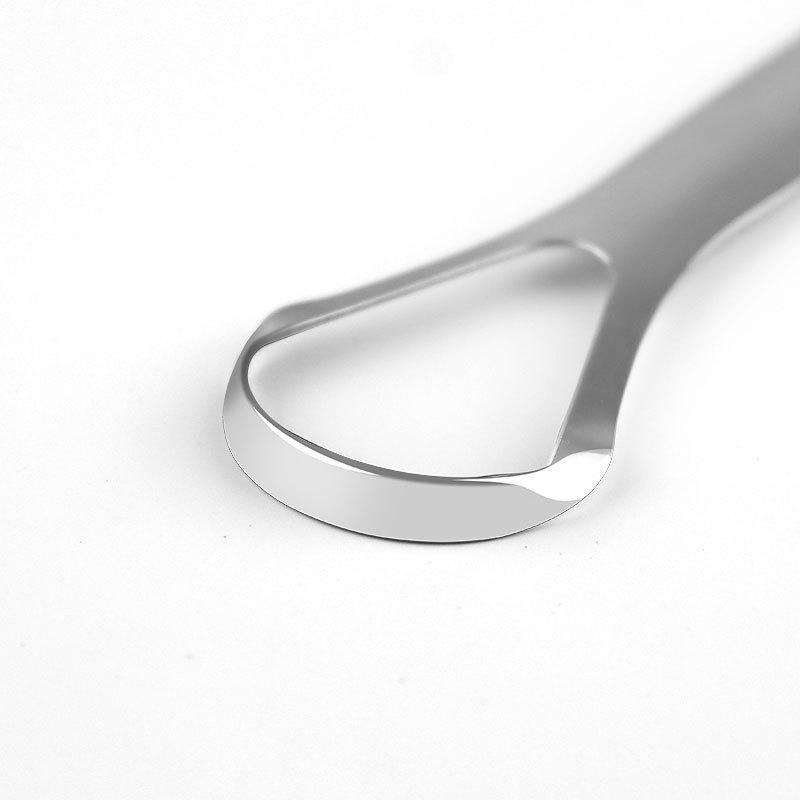 Boxed Tongue Scraper for Cleaning Tongue Coating
