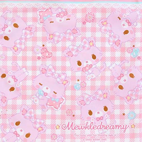 Sanrio Mukle Dreamy Drawstring Bag with Handle (Check)