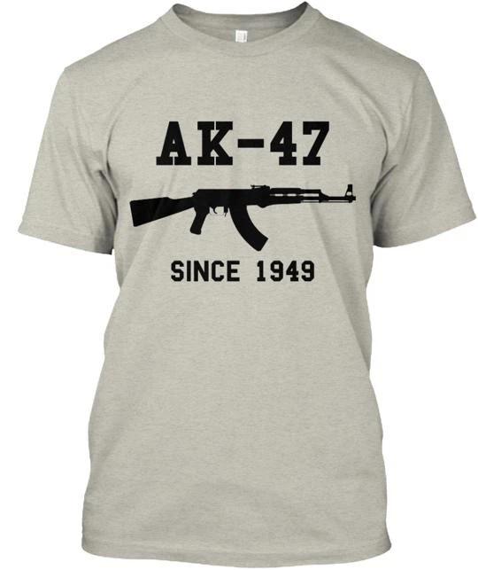 Футболка АК-47 Сделано в США Размеры от S до 5XL