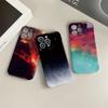 Для iPhone 16 15 14 Pro Samsung S23 A52 A33 A73 A53 Huawei Xiaomi Redmi OPPO Vivo Space Sky Starry Gradient Design Full Lens Protective Hard Phone Case