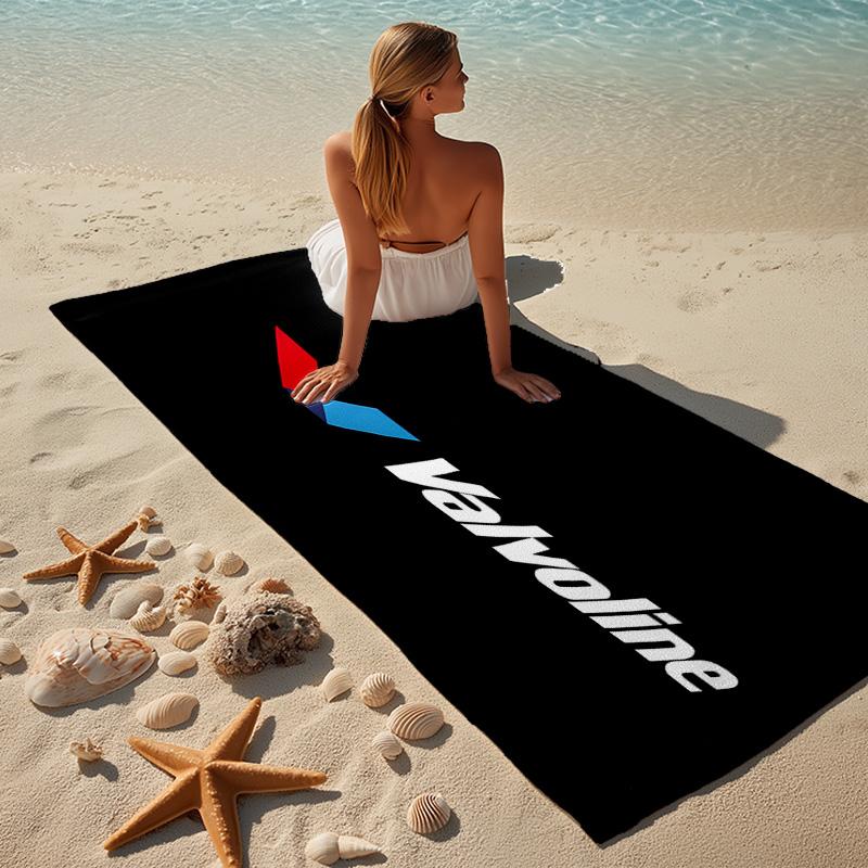 Oil Change Beach Towel Microfiber Beach Towel Super Soft & Absorbent for Bath, Beach, Travel Bath Time Accessory, Fan gifts