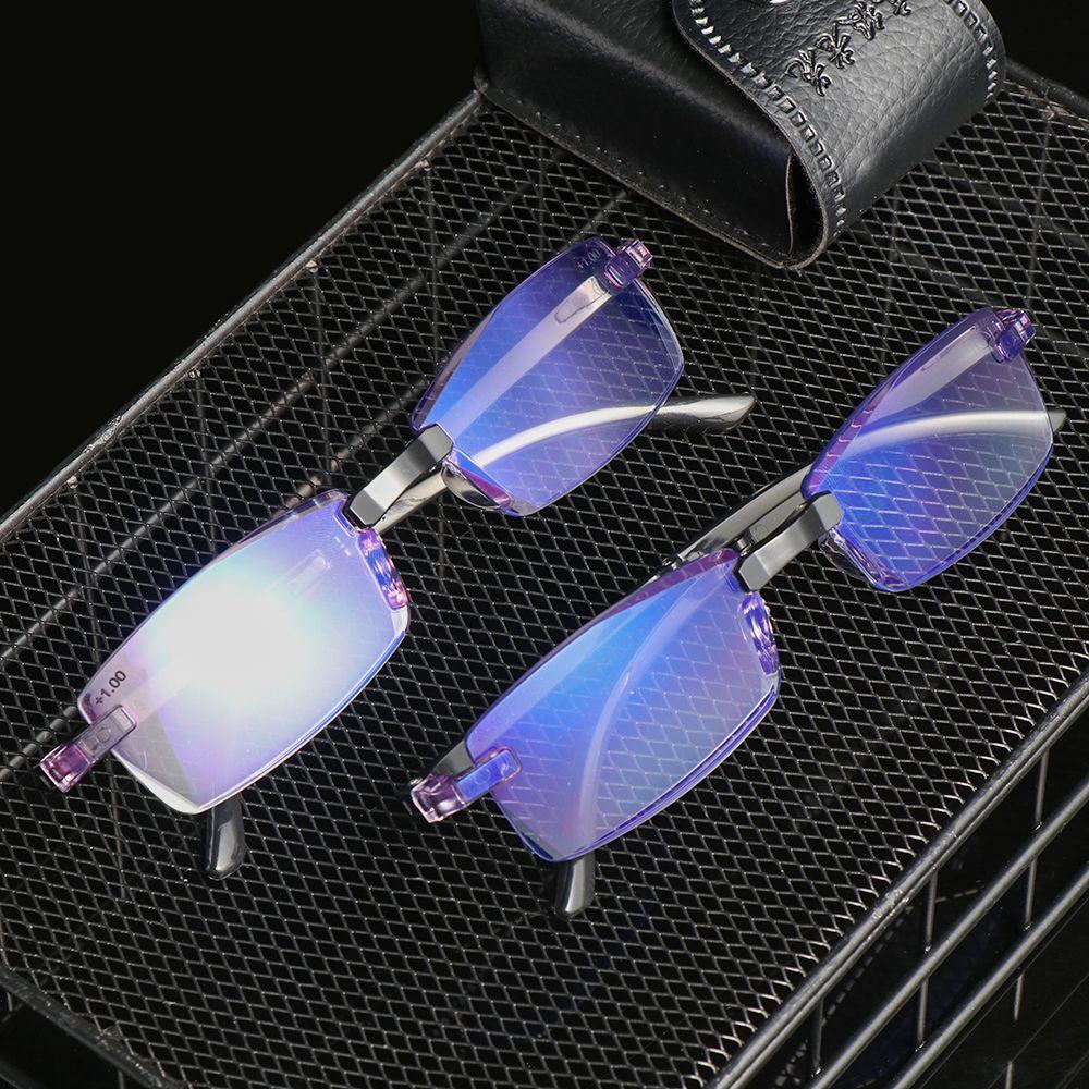 Очки для чтения для мужчин и женщин, черные, из смолы, 1,75 дюйма, полуоправа, портативные, сверхлегкие, увеличительные, пресбиопические, дальнозоркие, квадратные, 1,5 дюйма, 2,0 дюйма