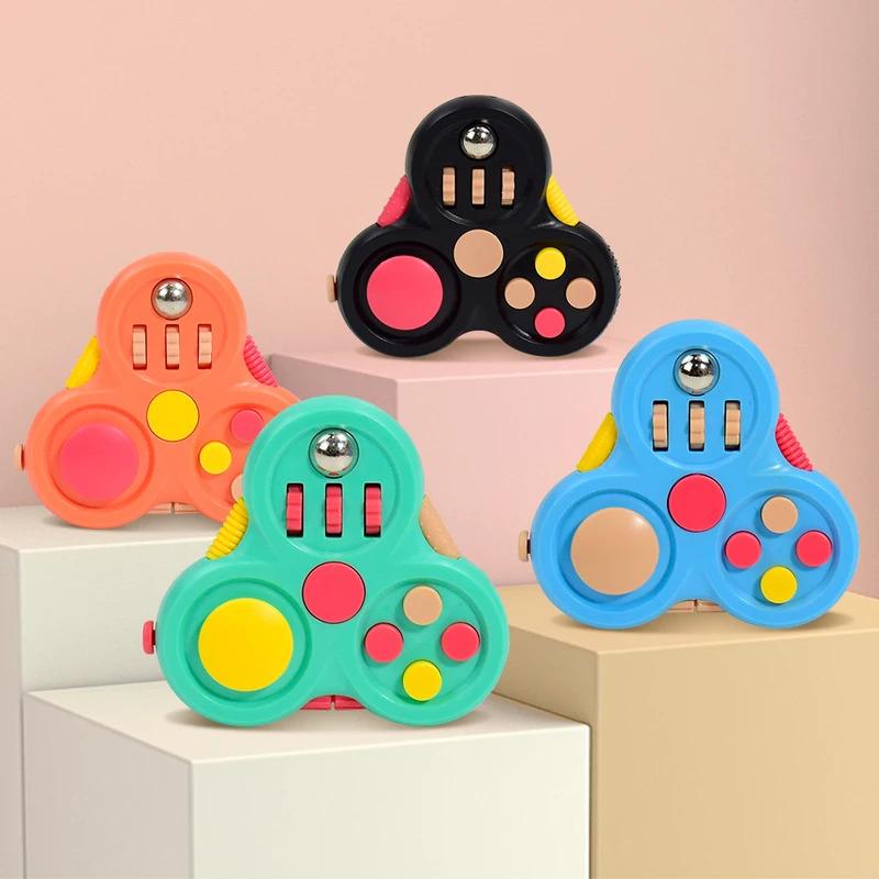 Вращающаяся волшебная антистрессовая игрушка-фиджет для взрослых, аутизм, СДВГ, снятие стресса, игрушки на кончики пальцев для детей, фиджет