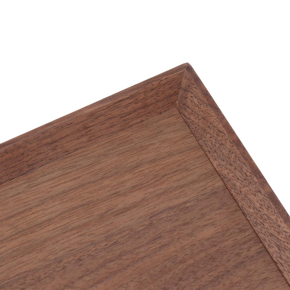 Black Walnut Wood Wooden Serving Tray Wooden Serving Platter Tea Serving Serving Tray Dining Room