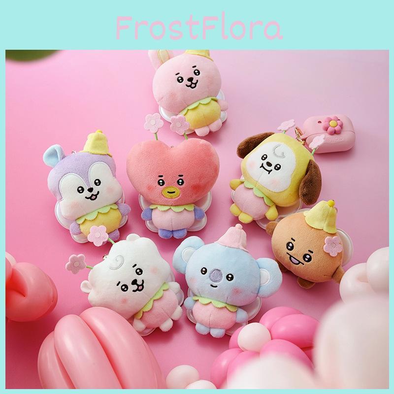 Плюшевая брелок-брелок BTS с милым кукольным подвесом для девочек и коллекционеров