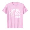 Evil Dead Burn Film T-shirt Cotton Summer Short Sleeve Tshirts Streetwear Unisex Graphic Merch Soft Horror Movie Print Tees