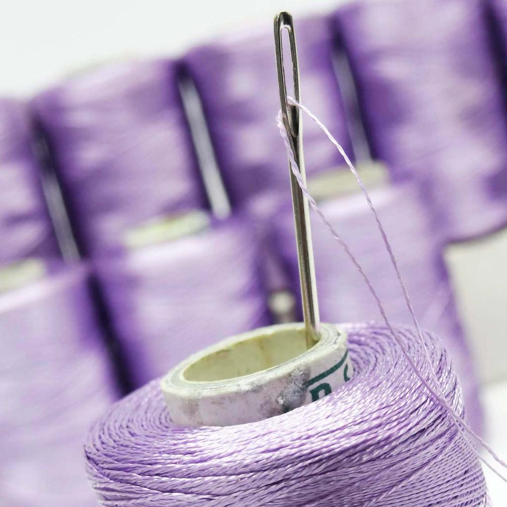 Aqua Blue Spool Оверлочная ручная машина Полиэстеровые конусы Serger 400 Mtr