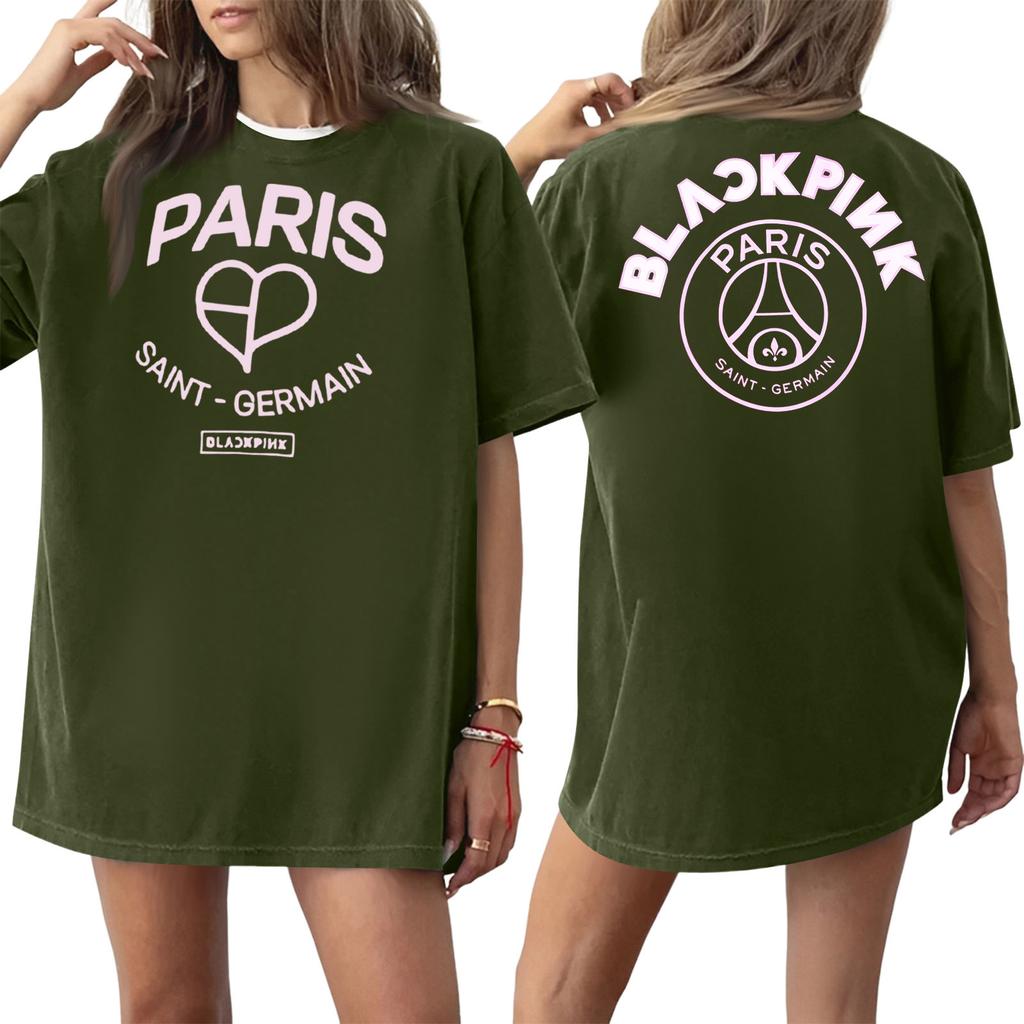 Женская футболка с круглым вырезом и короткими рукавами с принтом