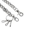 Hipster Punk Rock Key Chains Clip Biker Link Wallet Chain Belt Pant Jean Keychain  Thick chain