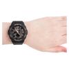 Casio Серия CASIO BABY-G, модная уличная классика, таймер обратного отсчета, цветочный циферблат, водостойкость для спорта, кварцевый механизм, полимерный ремешок, BGA-260FL-1A