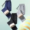 Plus Size Winter Pants Men Thicken Fleece Lined Sweatpants Warm Outdoor Sweatpants Men Trousers Winter Fashion Men Bottoms
