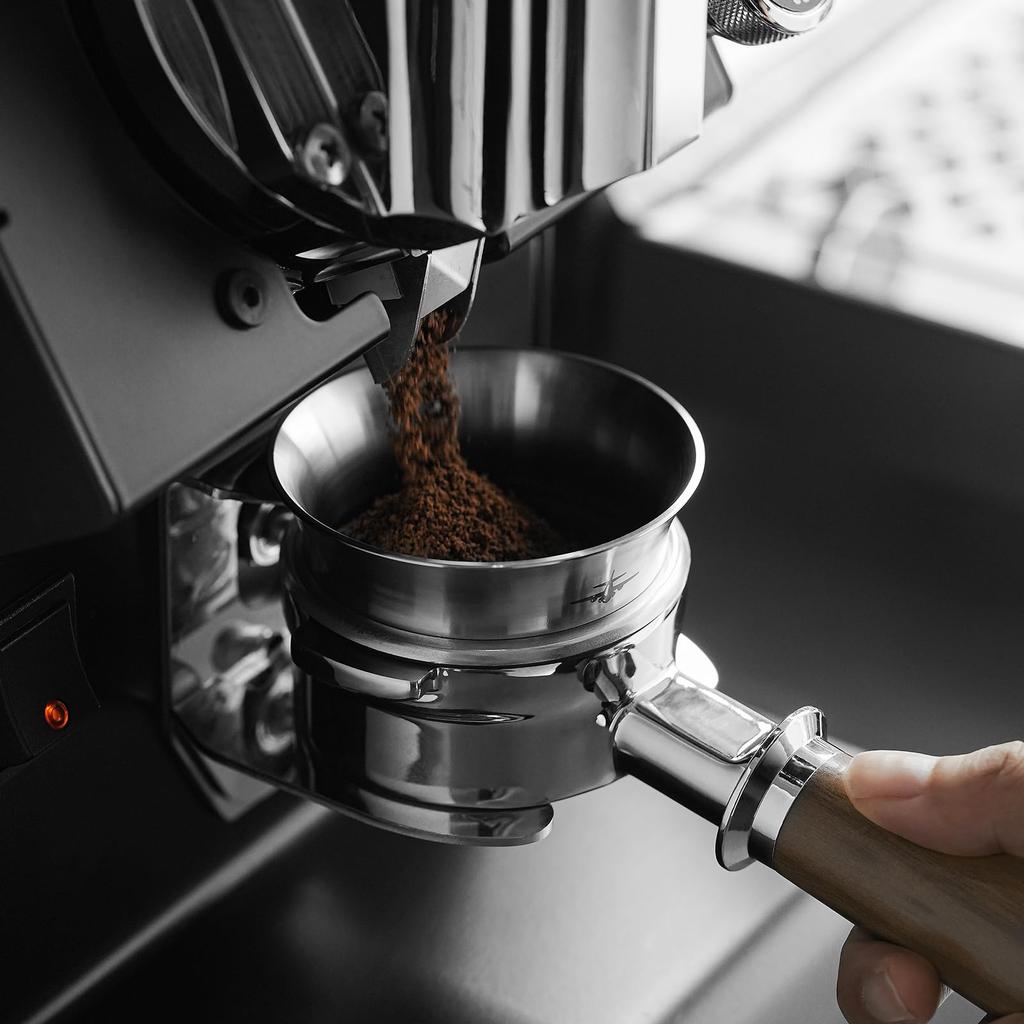 MHW-3BOMBER 51мм Кольцо для дозирования кофе из нержавеющей стали, устойчивое к коррозии, Аксессуар для эспрессо, Небьющаяся дозирующая воронка (Серебряный) DR5385S-ОС