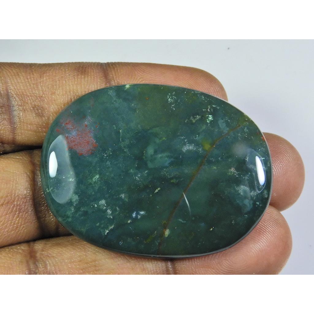 35X45X05MM натуральный лечебный кристалл кварца кровавик овальный кабошон драгоценный камень ET-182