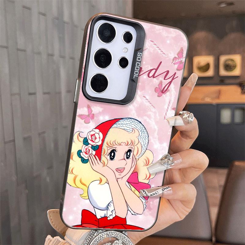 Мягкий чехол для телефона с рисунком из аниме Candy Candy для Samsung A17 A16 A15 A14 A13 A57 A56 A55 A54 A53 A37 A36 A35 A34 A33 A26 A25 A24 A23 A52