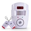 Infrared Motion Sensor Alarm—Burglar Alarm with Two Remote Controls, Suitable for Homes, Garages, and Stores