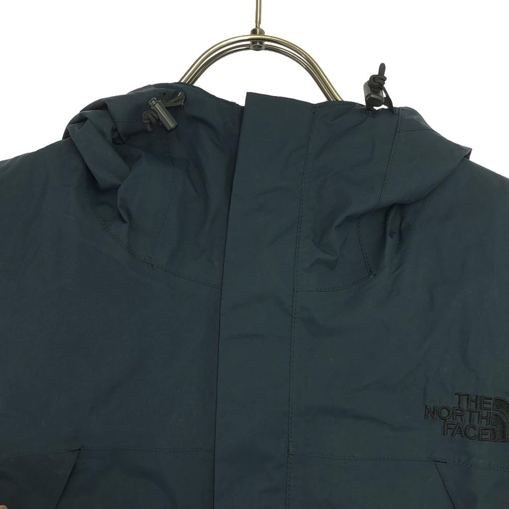 The North Face Logo Embroidery Dot Shot Jacket M Navy Outdoor NP10180 Men's Used